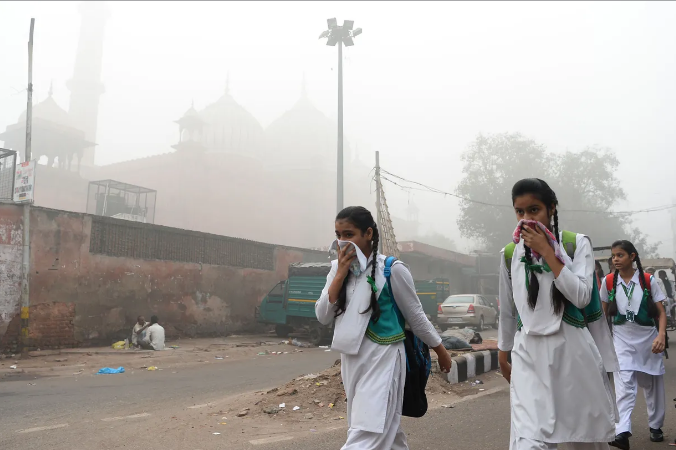 प्रदूषण से त्रस्त दिल्ली एनसीआर