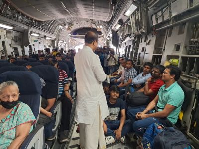 गृह युद्ध के बीच आपरेशन कावेरी