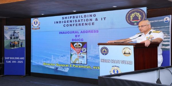भारतीय तटरक्षक बल ने देश की समुद्री क्षमता को मजबूत करने पर दिया जोर