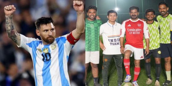 अर्जेंटीना के मशहूर फुटबॉल खिलाड़ी लियोनेल मेसी के खिलाफ 13 काे मैच खेलेंगे तेलंगाना के मुख्यमंत्री
