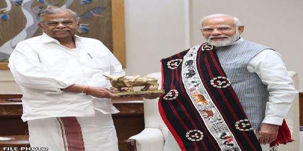 राज्यपाल ला. गणेशन के निधन पर प्रधानमंत्री मोदी ने शोक व्यक्त किया