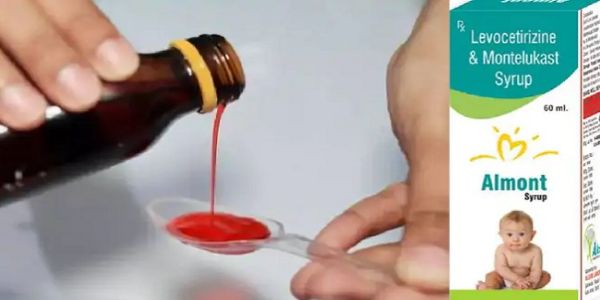 मध्य प्रदेश में बच्चों को एलर्जी के लिए दिए जाने वाले अल्मॉन्ट कफ सिरप की बिक्री पर रोक लगा