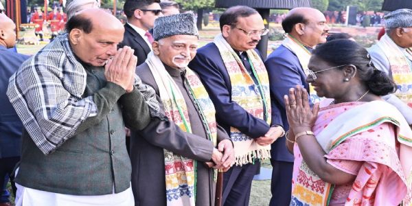 राष्ट्रपति द्रौपदी मुर्मु ने गणतंत्र दिवस पर ‘एट होम’ समारोह किया आयोजित