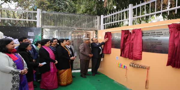 वीएमएमसी एवं सफदरजंग अस्पताल में “उमंग वाटिका” की शुरुआत