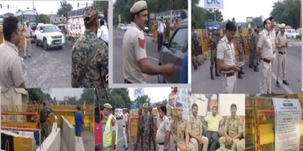 दिल्ली-यूपी बॉर्डर पर किलाबंदी, सैकड़ों लोग नजर बंद