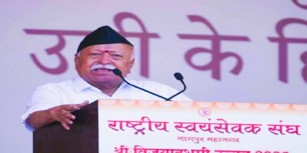 (लीड)भारत में अराजकता से सत्ता परिवर्तन संभव नहीं : मोहन भागवत