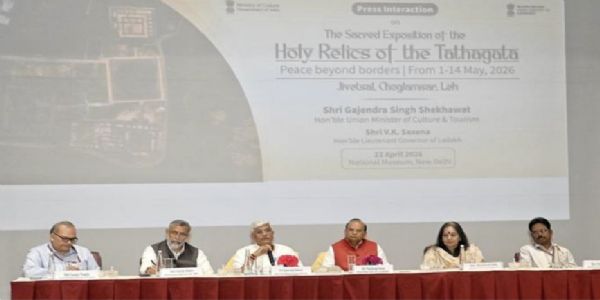 केंद्र 1 से 15 मई तक लद्दाख में भगवान बुद्ध के पवित्र अवशेषों का सार्वजनिक प्रदर्शन करेगी, लेह और जांस्कर में होंगे विशेष आयोजन