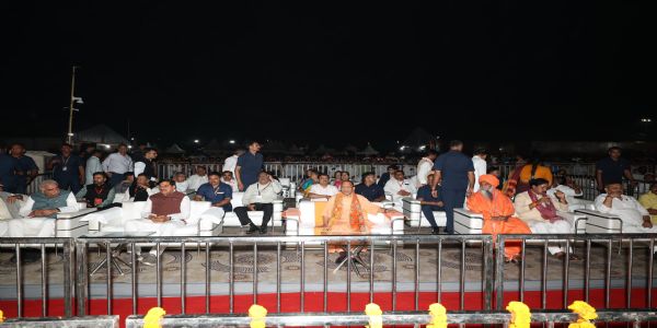 काशी में तीन दिवसीय सम्राट विक्रमादित्य महोत्सव का भव्य आगाज, उप्र और मप्र के मुख्यमंत्री ने किया शुभारंभ