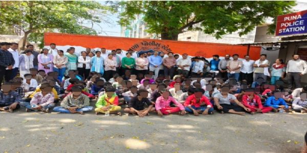 सूरत की कपड़ा फैक्टरी से 91 बाल मजदूर मुक्त, सात वर्ष तक के बच्चे भी शामिल