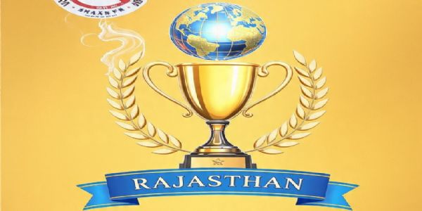 राजस्थान को तम्बाकू नियंत्रण कार्यक्रम में विश्व स्तर पर मिला प्रथम सम्मान
