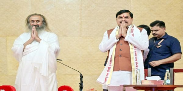 मन की शांति ही तन का योग सादृश्य... यही है आर्ट ऑफ लिविंग : मुख्यमंत्री डॉ यादव