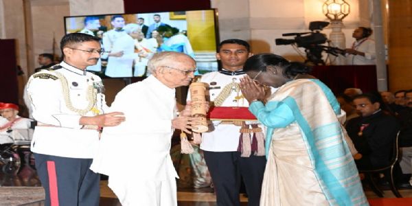 राष्ट्रपति ने मप्र की दो विभूपियों को पद्मश्री सम्मान से किया अलंकृत, मुख्यमंत्री ने दी बधाई