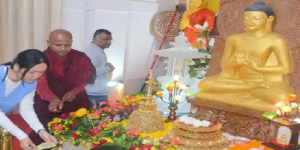भोपाल से आज नई दिल्ली रवाना होंगे भगवान बुद्ध के परम शिष्यों के पवित्र अवशेष