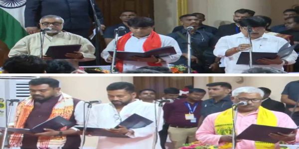 (लीड) पश्चिम बंगाल में मंत्रिमंडल विस्तार, 35 मंत्रियों ने शपथ ली