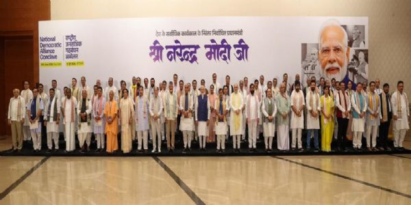 राजग बैठक में संकल्प- राष्ट्रसेवा और विकसित भारत के लिए नए जोश से काम रहेगा जारी