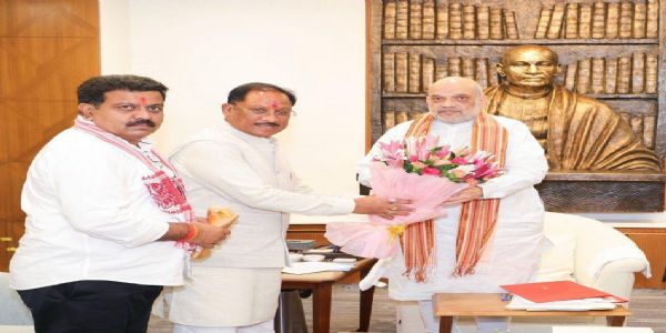 छत्तीसगढ़ में अखिल भारतीय आयुर्वेद संस्थान की स्थापना का आग्रह, केंद्रीय गृह मंत्री अमित शाह से मिले मुख्यमंत्री साय