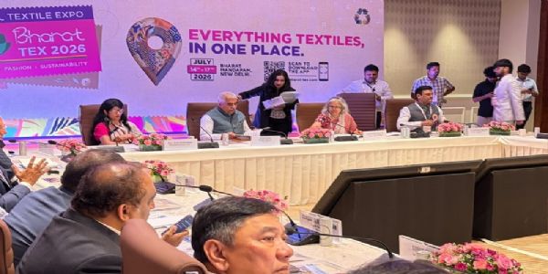 भारत टेक्स 2026 : नई दिल्ली में मध्य प्रदेश ने प्रदर्शित की टेक्सटाइल क्षेत्र की ताकत