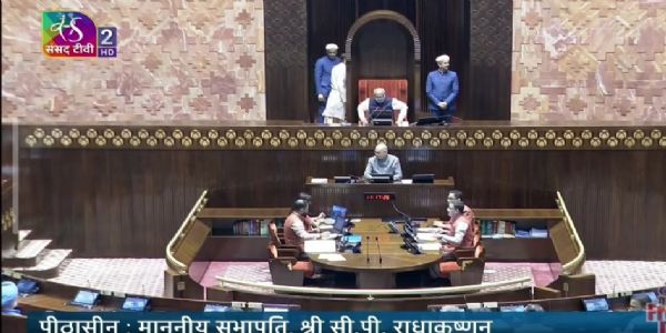 राज्यसभा में दिवंगत सदस्यों और कतर के पूर्व अमीर को श्रद्धांजलि दी गयी
