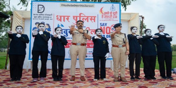मप्र पुलिस के नशे से दूरी है ज़रूरी 2.0 अभियान में जनभागीदारी से बने पांच विश्व रिकॉर्ड