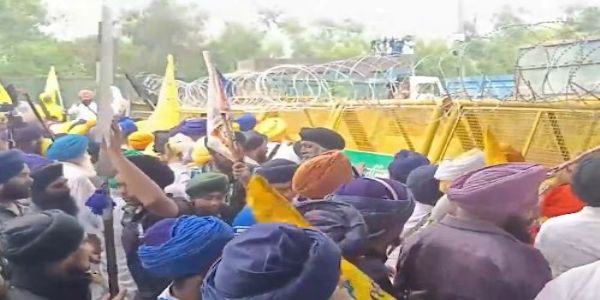 बंदी सिखों की रिहाई के लिए प्रदर्शनकारियों का चंडीगढ़ कूच, पुलिस से झड़प