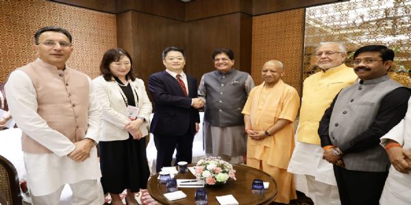 यूपी-जापान निवेश साझेदारी को नई रफ्तार, 200 से अधिक जापानी कारोबारी पहुंचे भारत