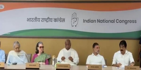 कांग्रेस कार्यसमिति ने छात्र आंदोलन, राम मंदिर चंदा चोरी और चीनी घुसपैठ को लेकर सरकार पर उठाए सवाल