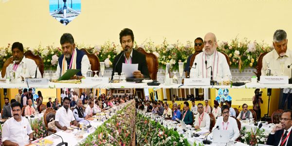 दक्षिणी क्षेत्रीय परिषद की बैठक में मुख्यमंत्री विजय ने उठाए वित्तीय संघवाद, नदी जल और परिसीमन के मुद्दे