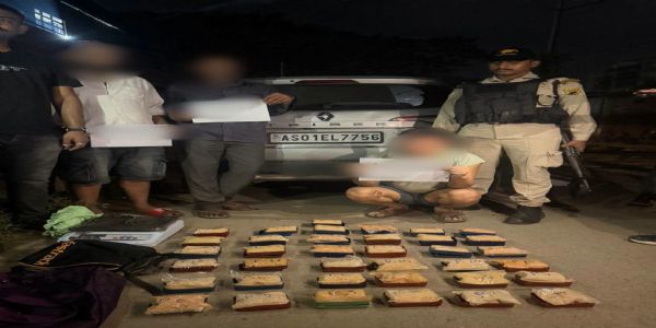 असम में तीन करोड़ की हेरोइन बरामद, तीन ड्रग तस्कर गिरफ्तार